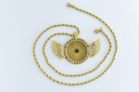 Circle Wing Necklace
