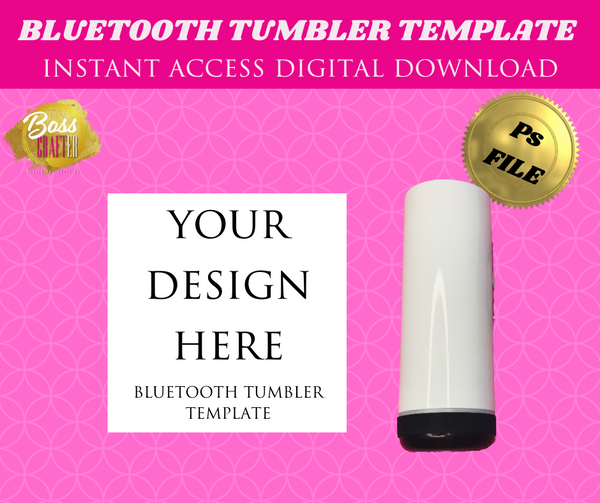Bluetooth Tumbler Template